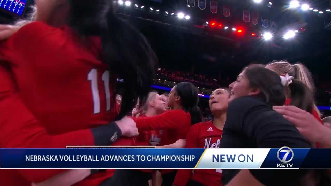 Nebraska Prepares To Meet Wisconsin In NCAA Title Match