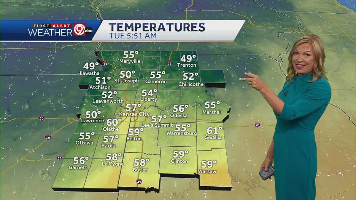 KANSAS CITY WEATHER: Foggy morning will clear out for a beautiful afternoon