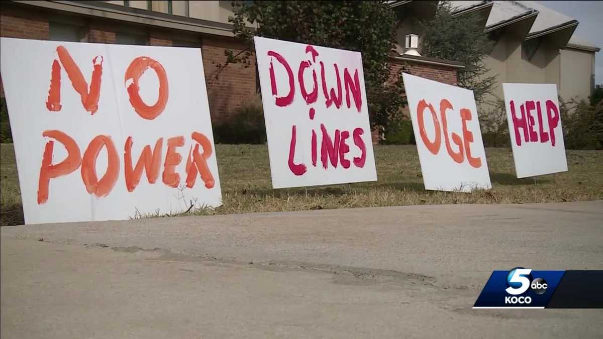 Thousands still without power 9 days after ice storms hit Oklahoma