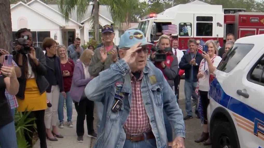 Veteran returns to Port Orange home after repairs