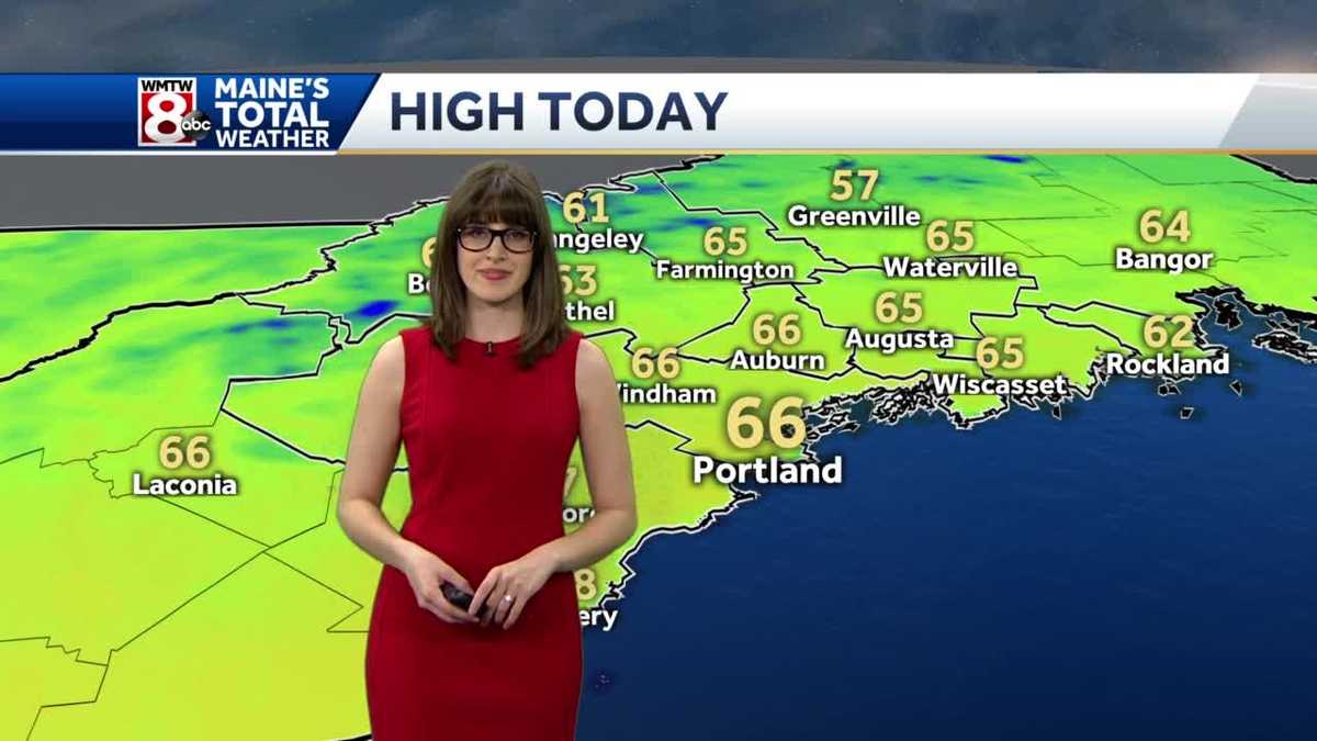 Milder temperatures Thursday; tracking rain showers Friday - WMTW