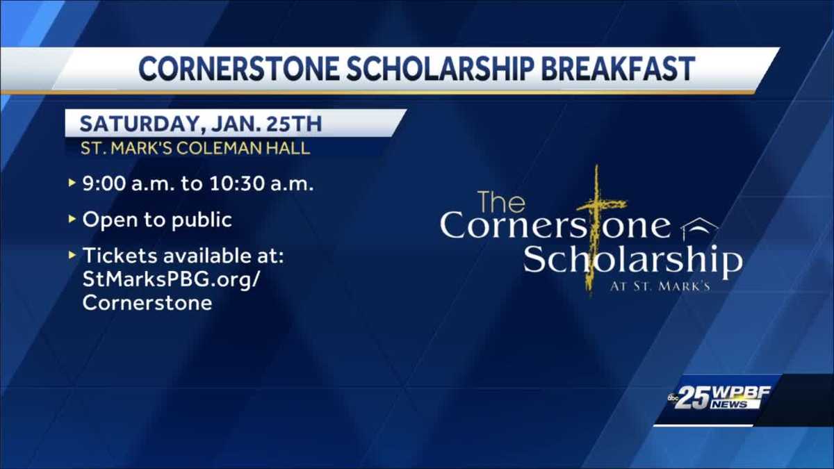 Cornerstone Scholarship Breakfast at St. Mark's