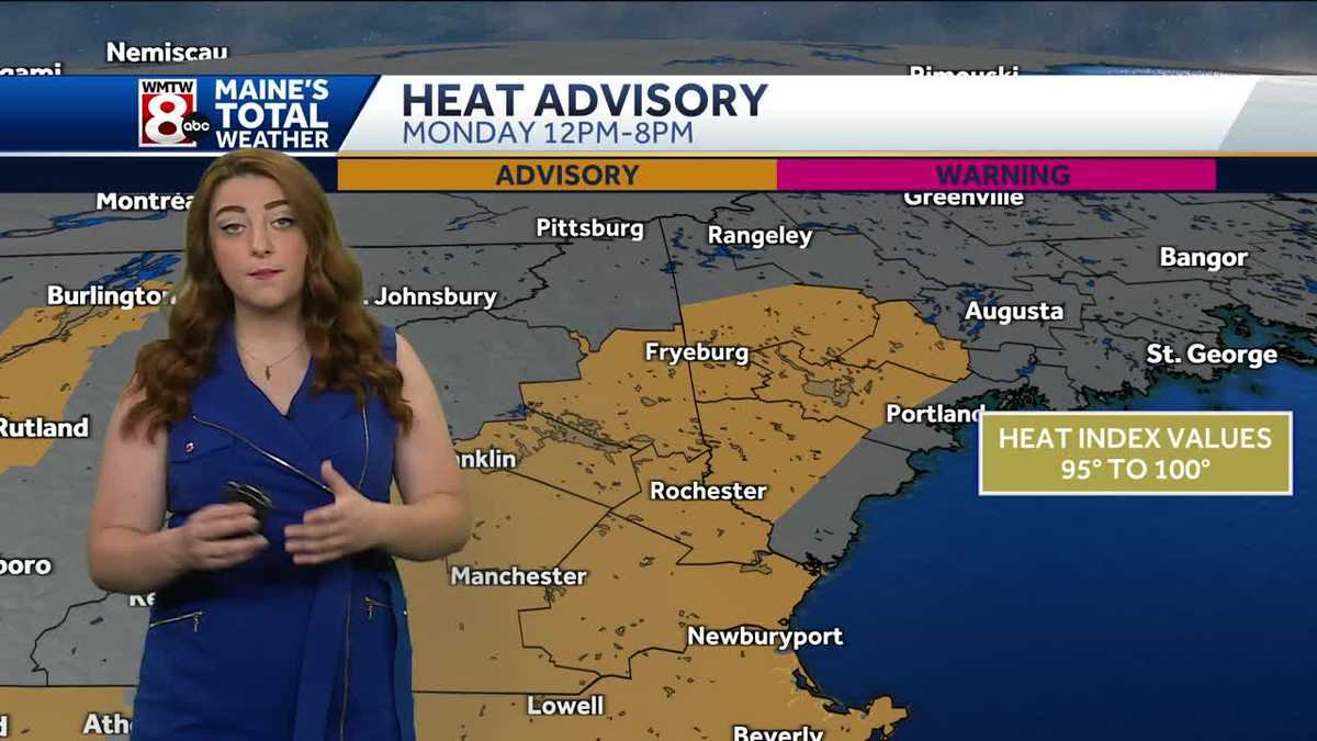 Heat continues this week with chances for showers and storms