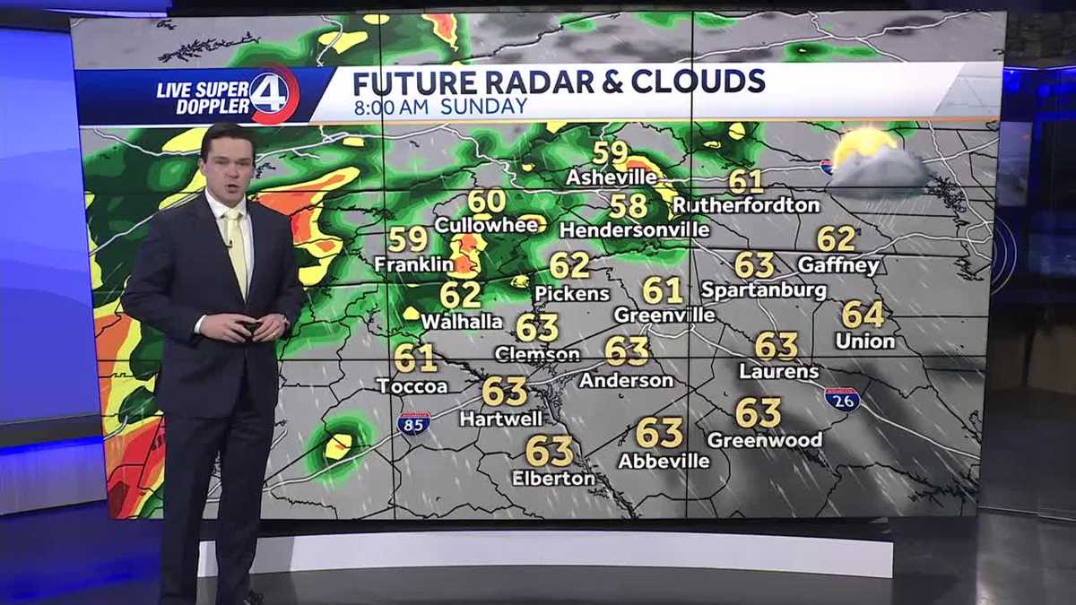 Strong Storms Sunday