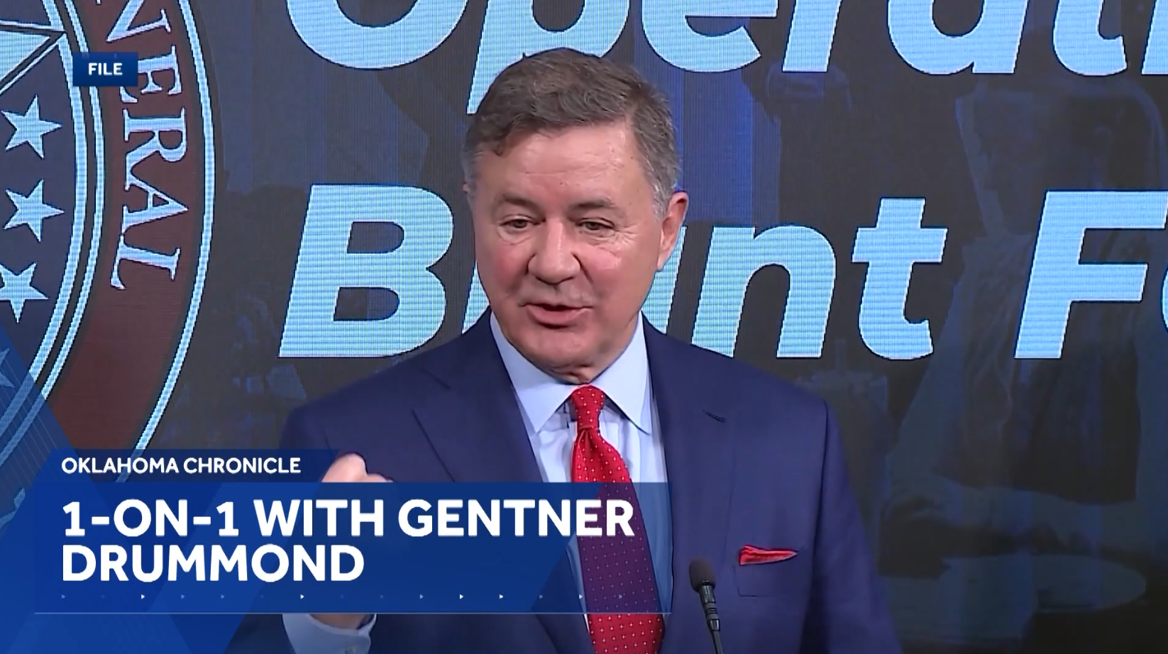 koco.com - Evan Onstot - Oklahoma Chronicle: What AG Gentner Drummond says sets him apart in crowded gubernatorial primary