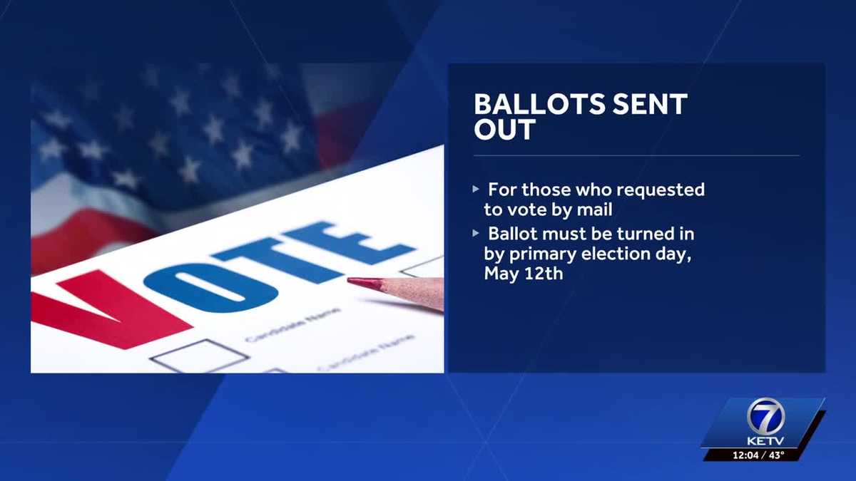 Primary ballots begin to be mailed out across Nebraska