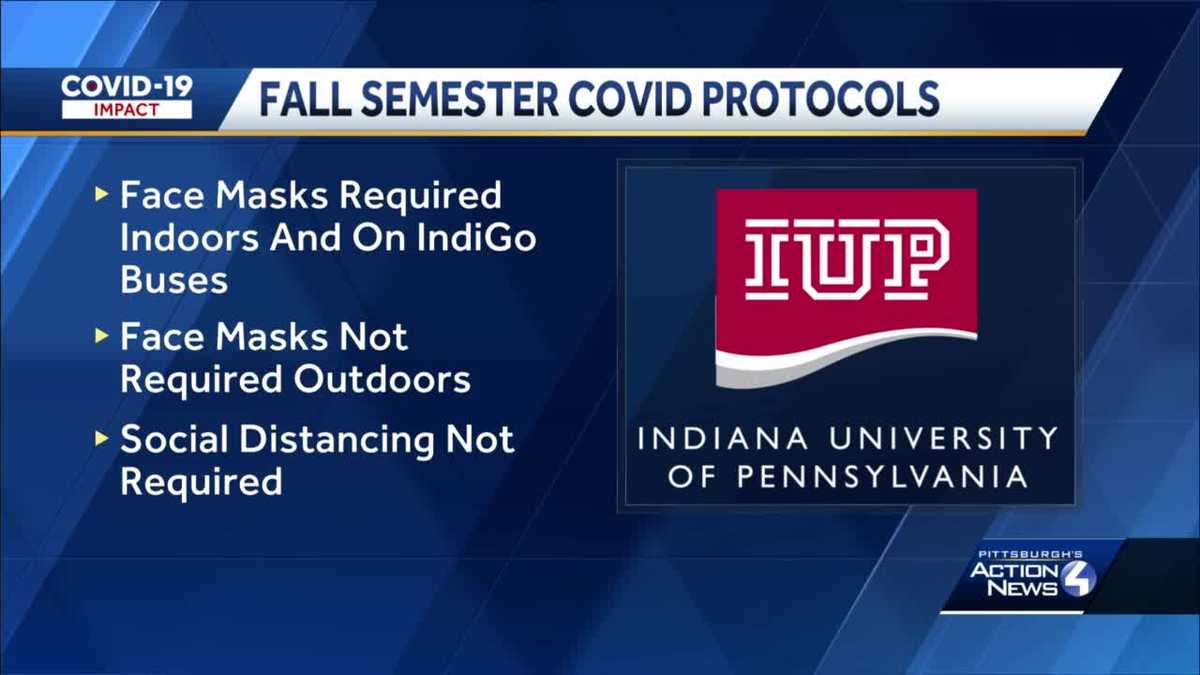 IUP to require masks indoors for fall semester
