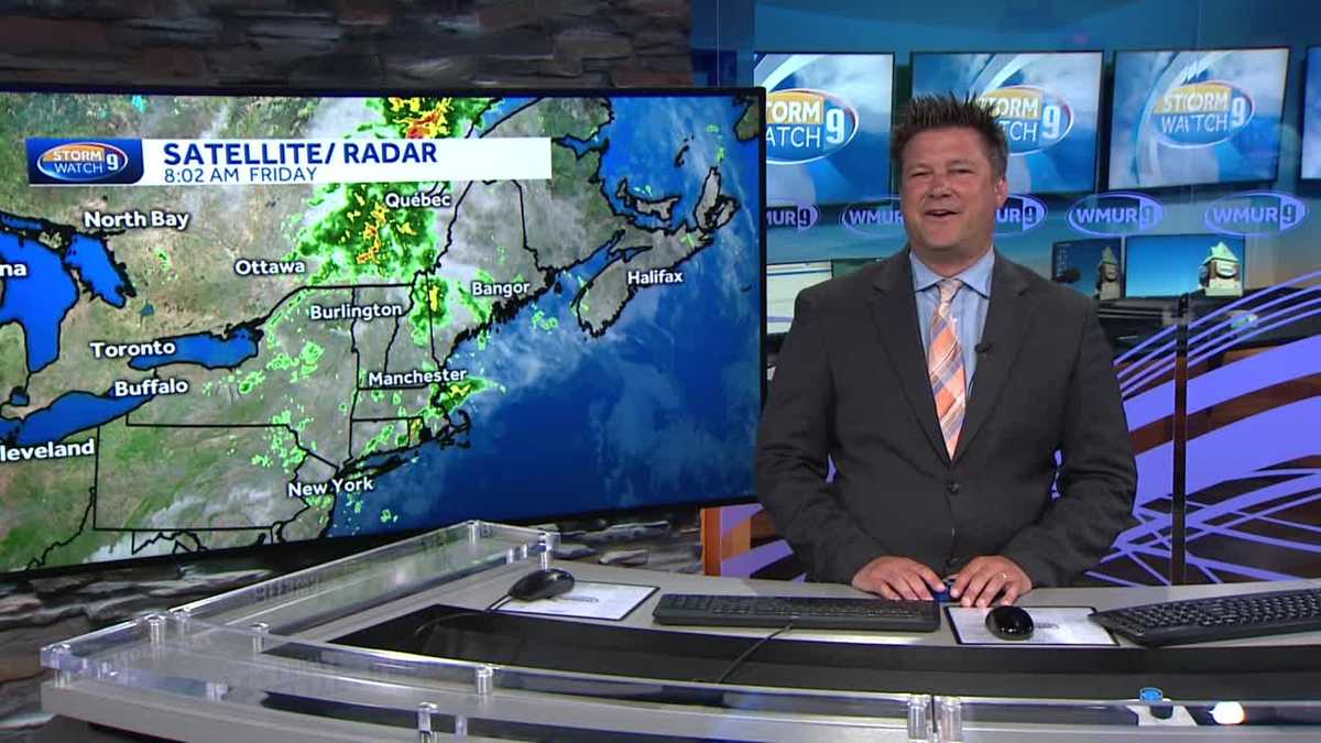 Watch: Mostly cloudy with scattered showers