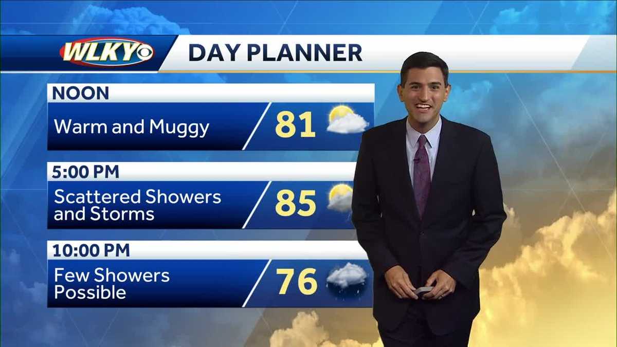 Shower Chances Friday, Wet Weekend Ahead