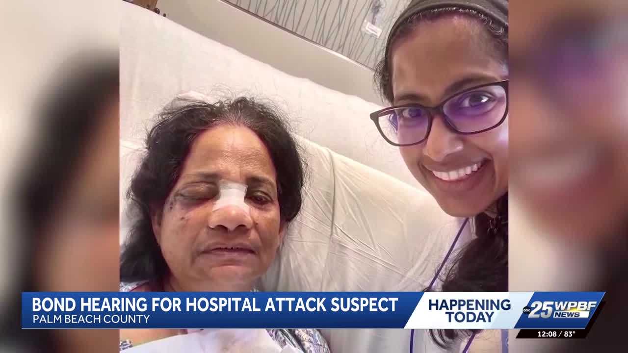 Bond hearing for suspect in brutal attack of nurse at Palms West Hospital