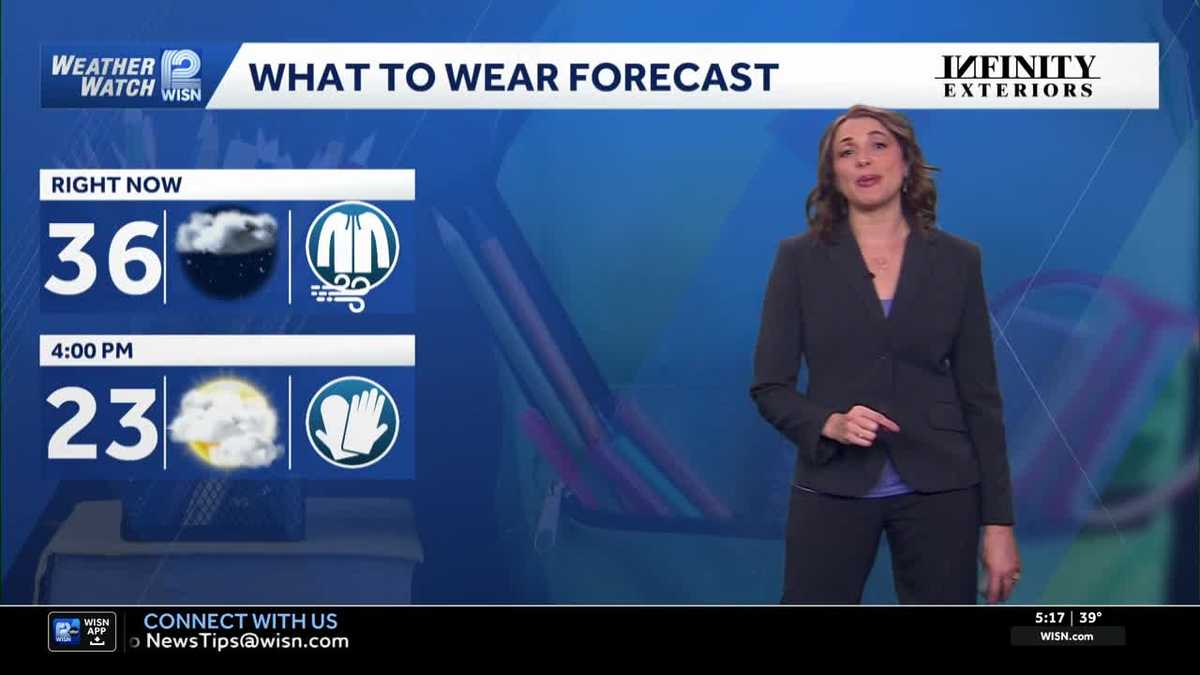 Cold, snow and wind in SE Wisconsin