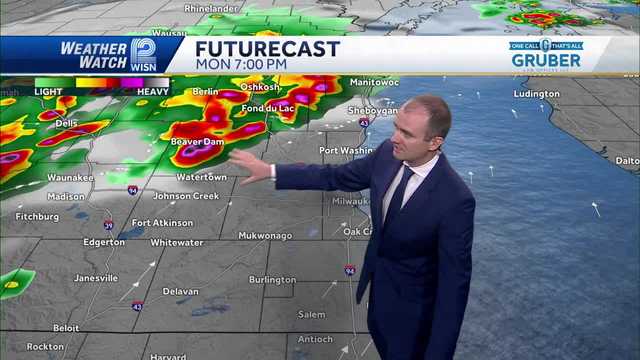 Weather: Evening Strong Storms