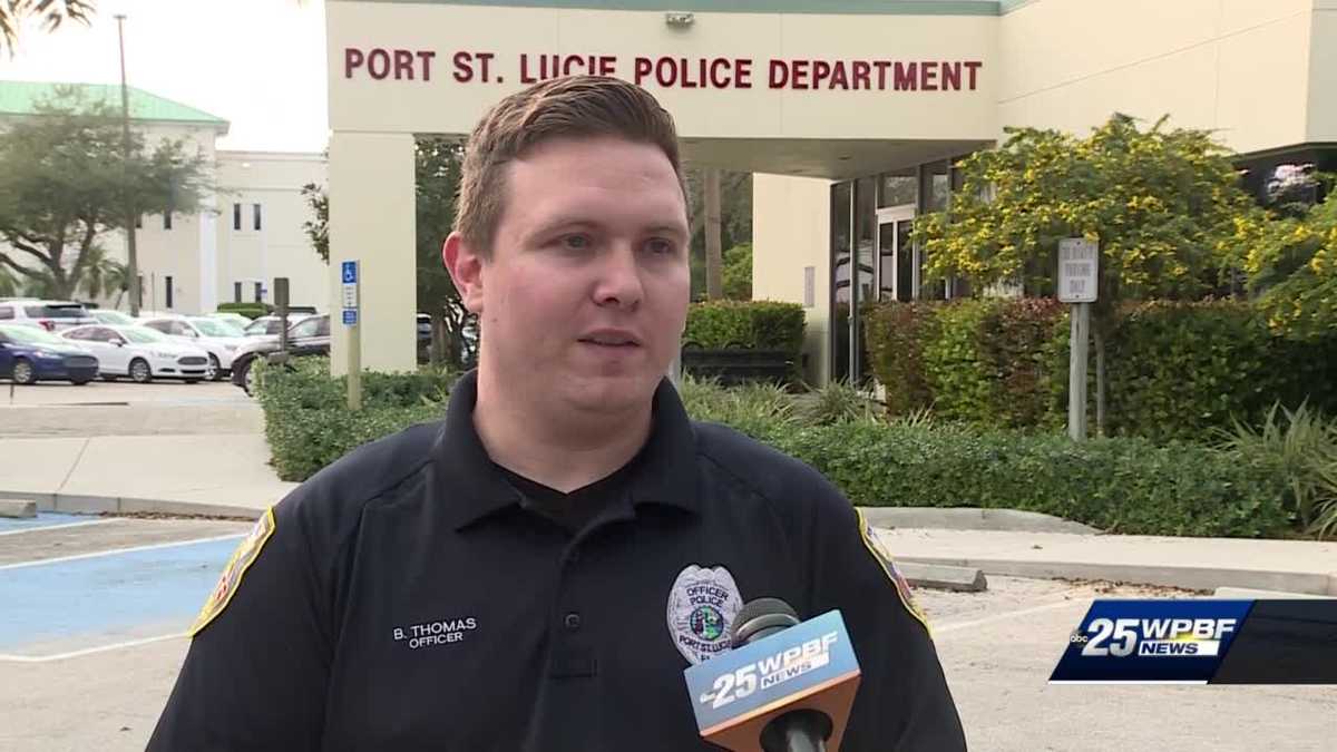 Port St. Lucie officer rescues unconscious driver