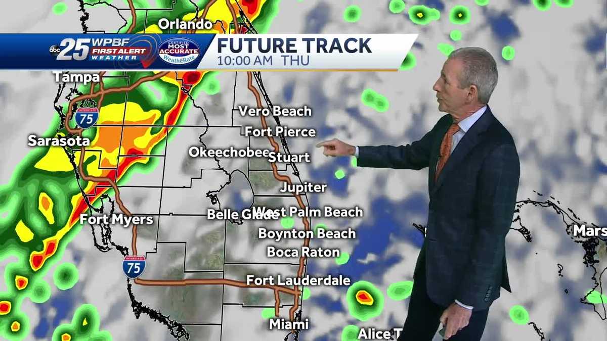 Rain returns to South Florida