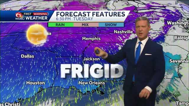 New Orleans forecast how cold will it be low temps this week - Vimarsana News