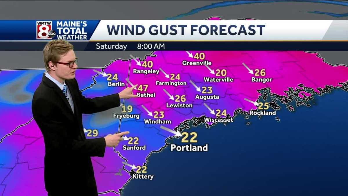Strong winds expected into this afternoon