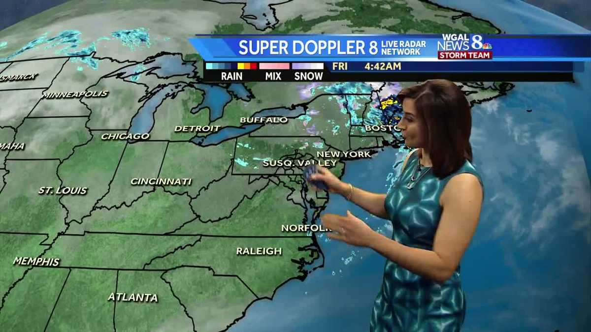 Breezy and cool today, warmer weekend ahead