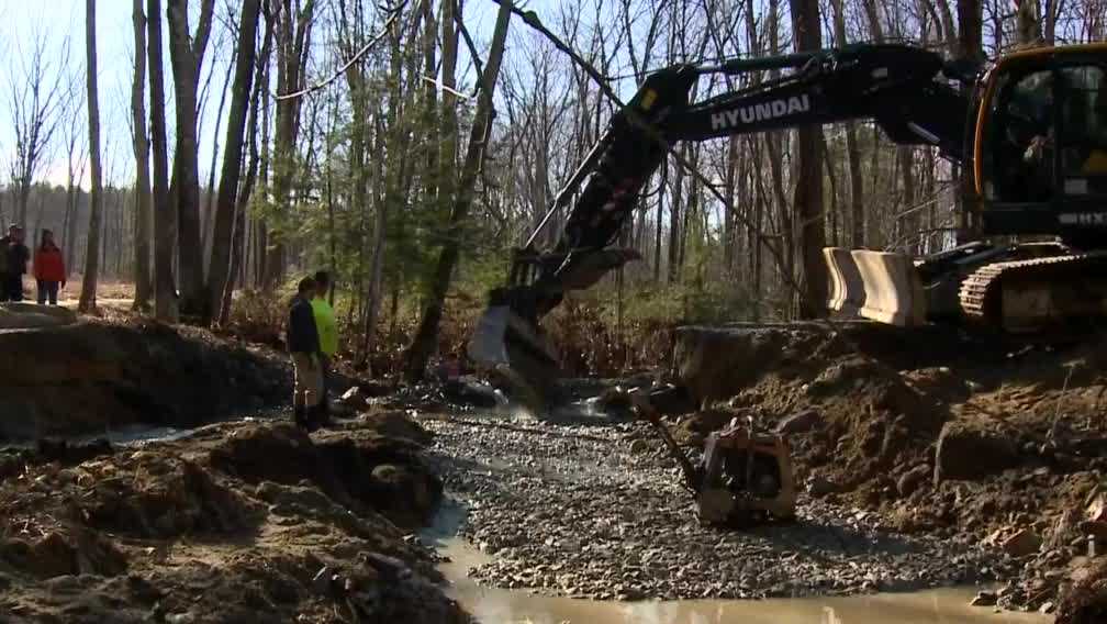 Portion of road, bridge closed in NH because of flooding