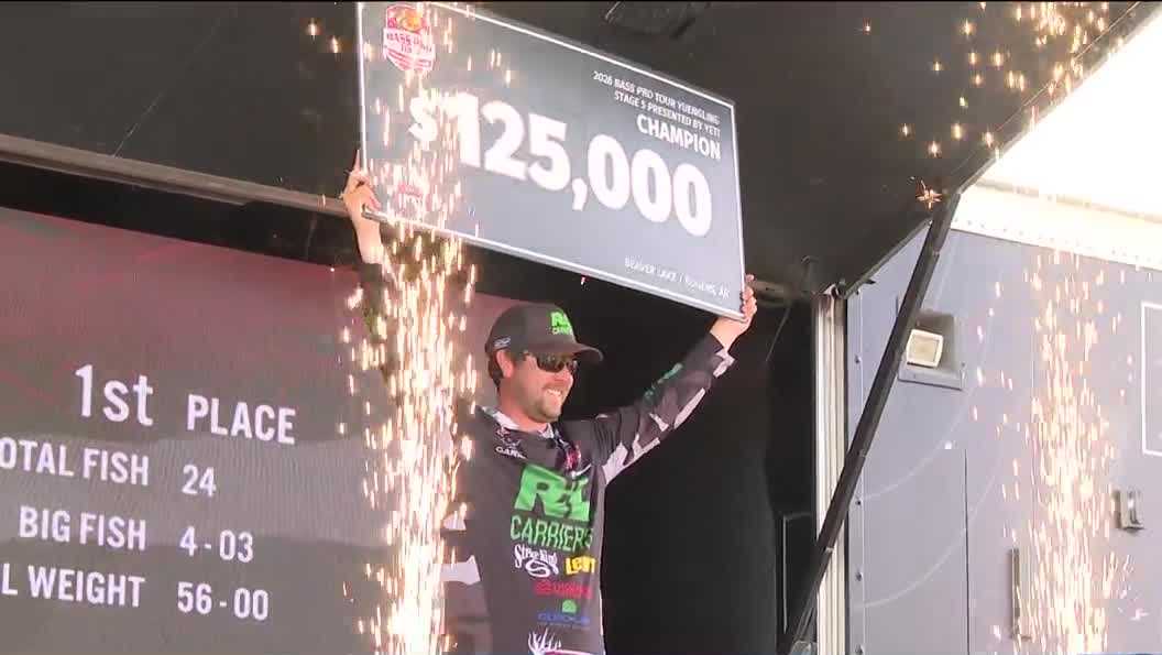 Bass Pro Tour concludes with first-time champion