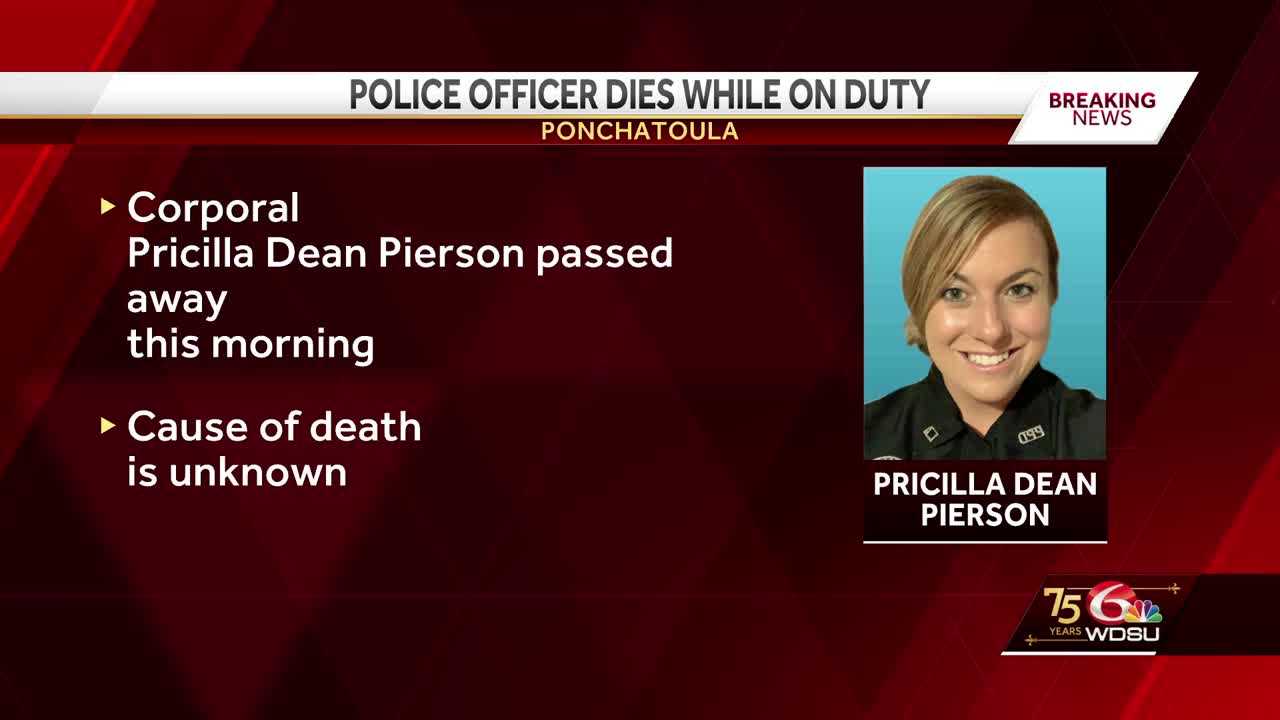Ponchatoula police officer dies while on duty - Vimarsana News