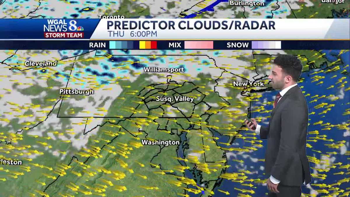 Breezy & cooler for Wednesday, remaining seasonably cool into the ...