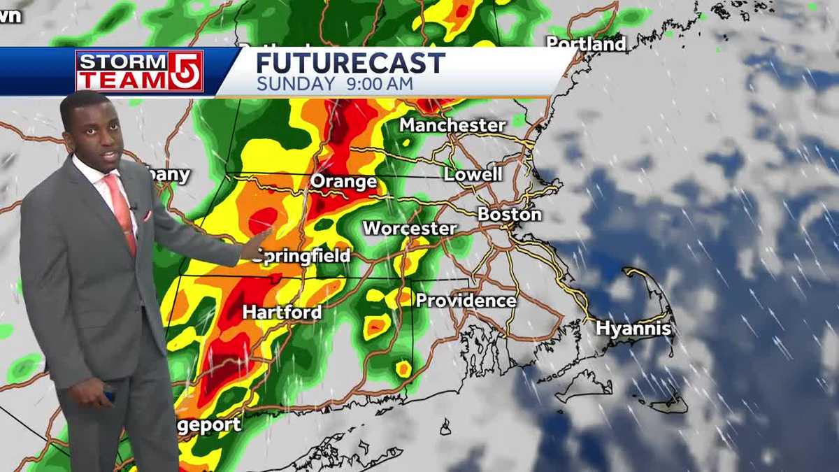 Video: Most of Mass. under flood watch with more storms on way