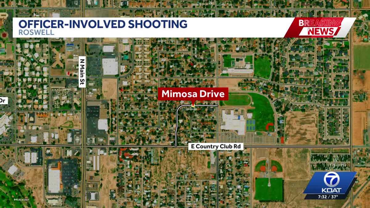Suspect dead following police shooting in Roswell