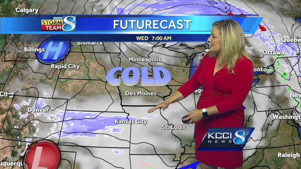 Videocast: Cold blast arrives overnight