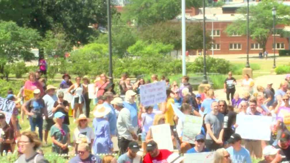 Reproductive Freedom Rally held at Iowa State Capitol