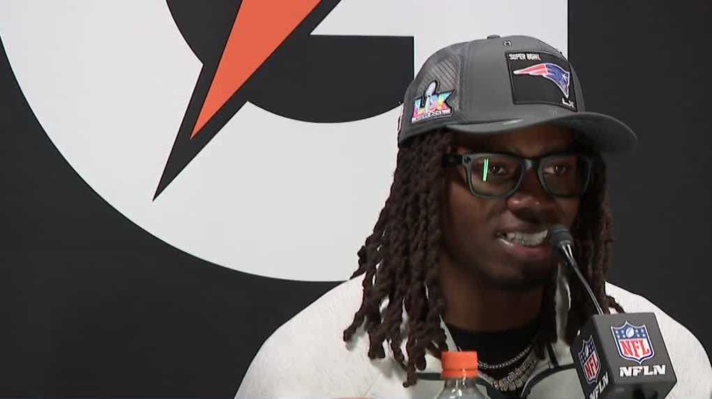 New England Patriots players, coaches speak at Media Day in San Jose ahead of Super Bowl 60