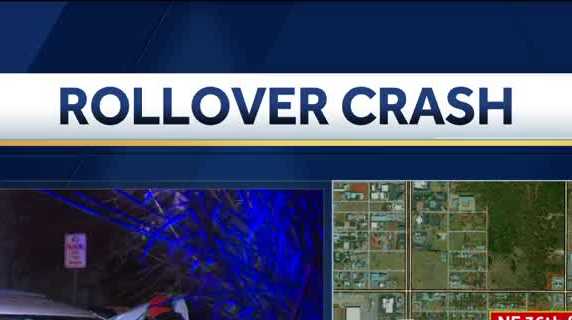 Crews Respond To Rollover Crash In Northeast Oklahoma City