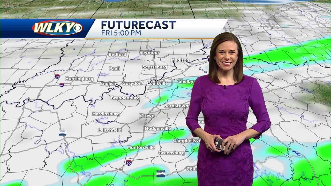 Mostly Cloudy And Mild, Evening Showers Possible