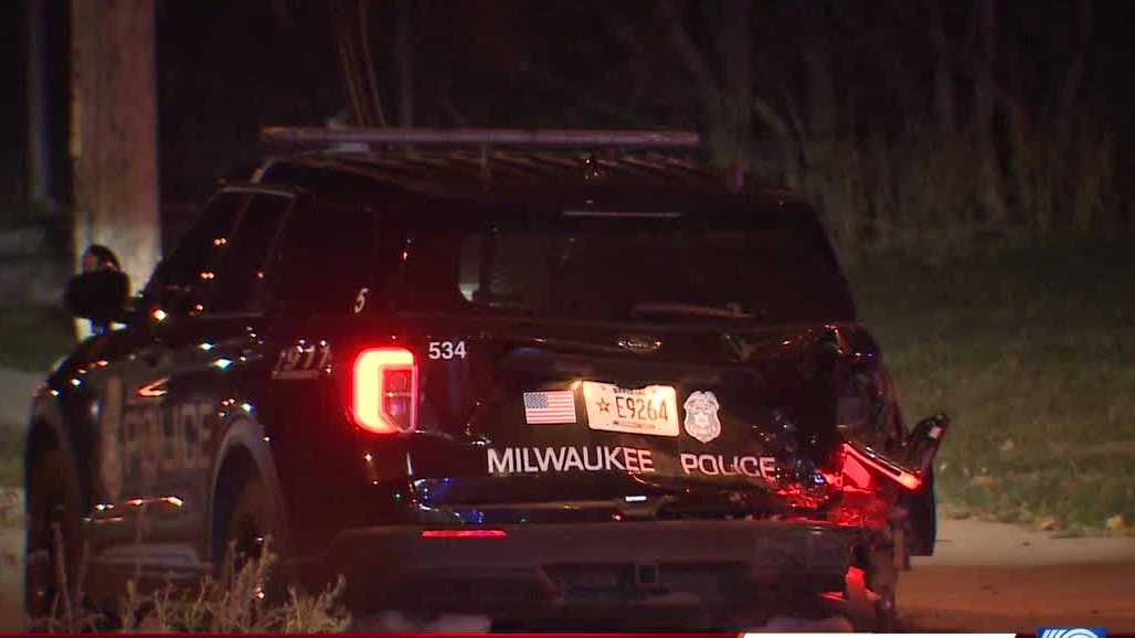 Two MPD officers injured after squad car rear-ended