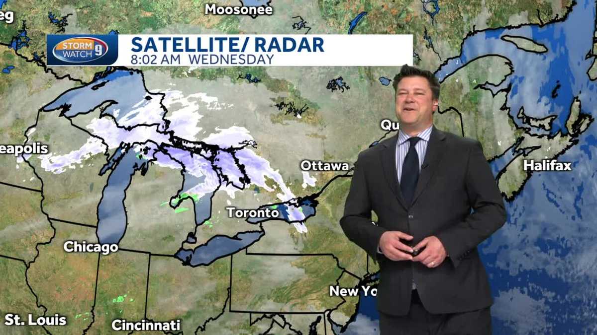 Watch: Mild Day With Increasing Clouds