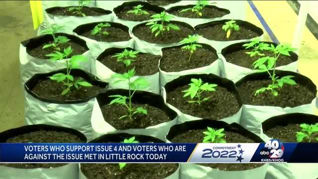 Voters who support Issue 4 and voters against the Issue met in Little Rock today - Vimarsana News