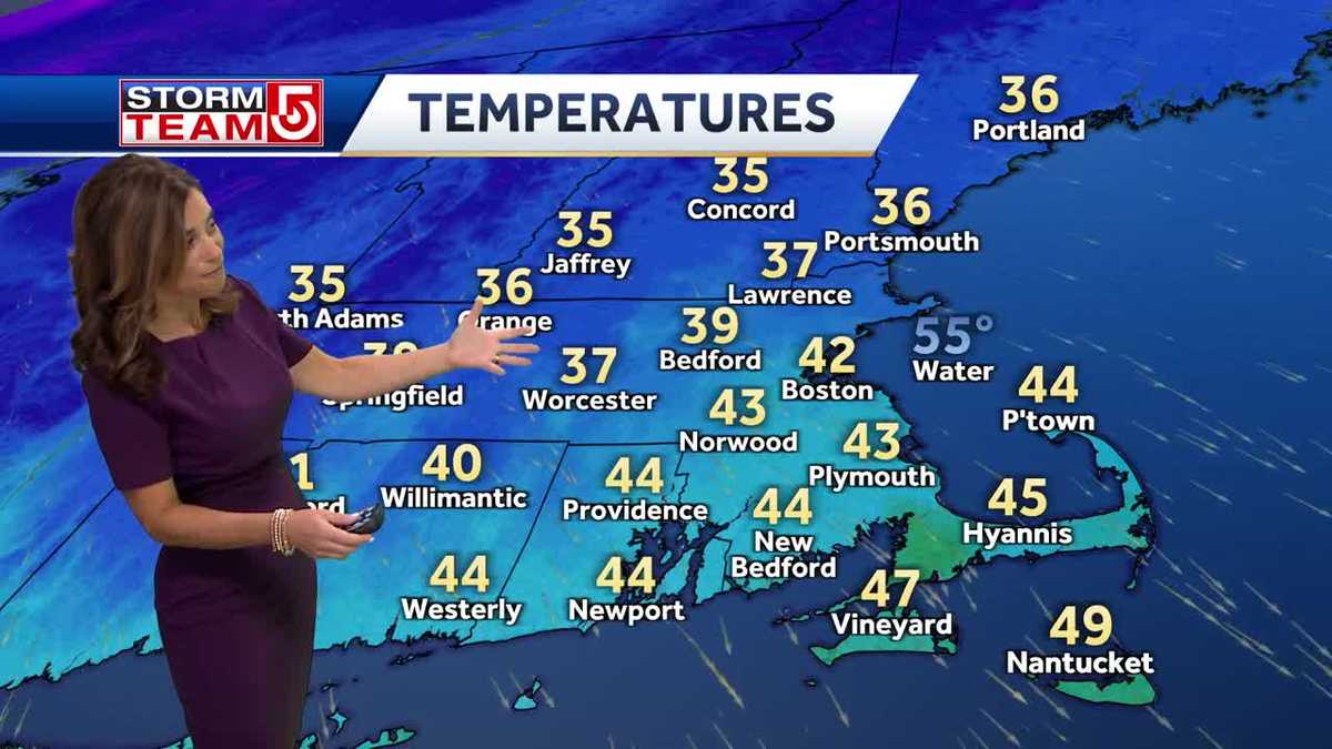 Video: Wintry mix expected for some as temps plunge