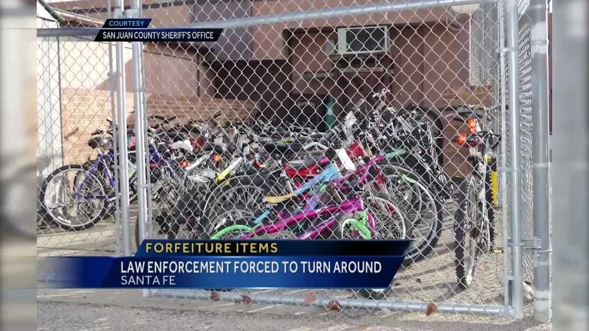 Officers unsure what to do with forfeited items