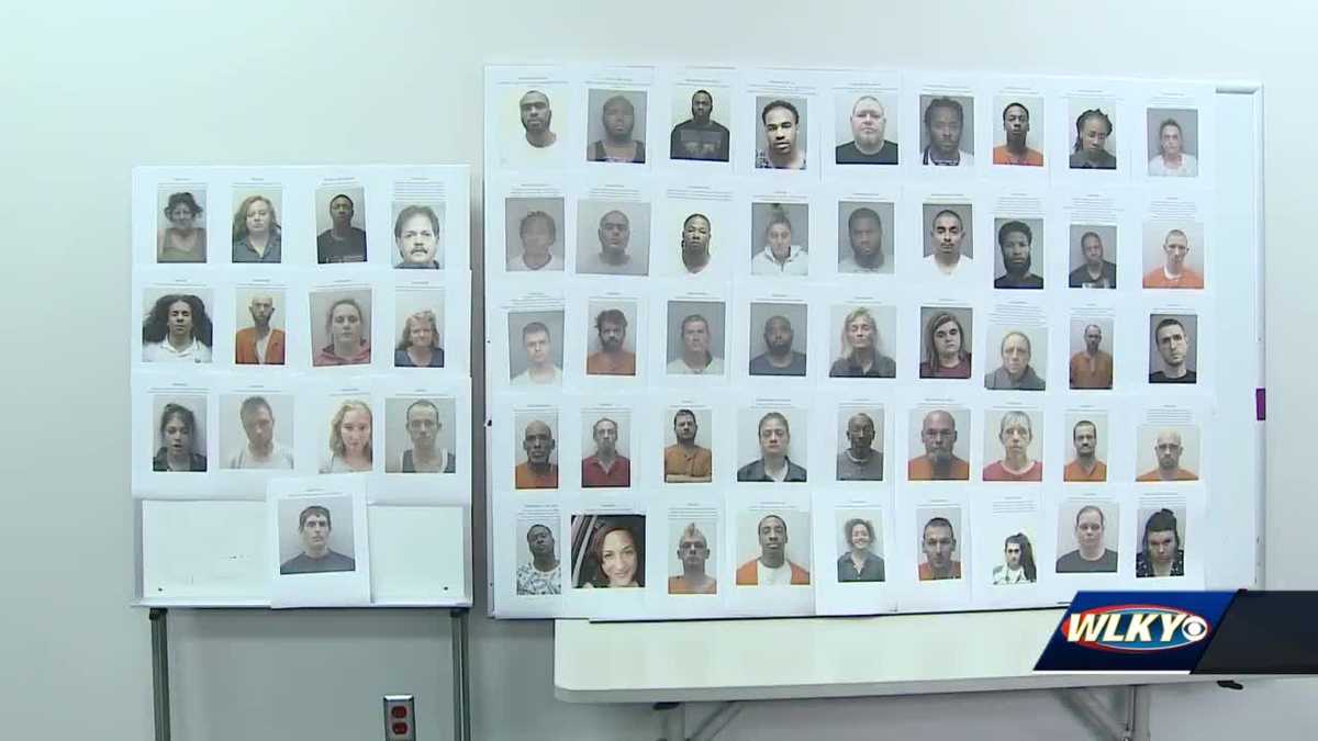 58 suspected drug dealers arrested in southern Indiana