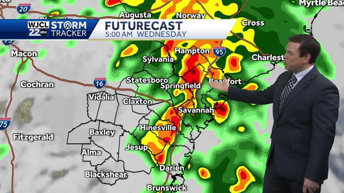 Umbrella needed today with rain likely by tonight