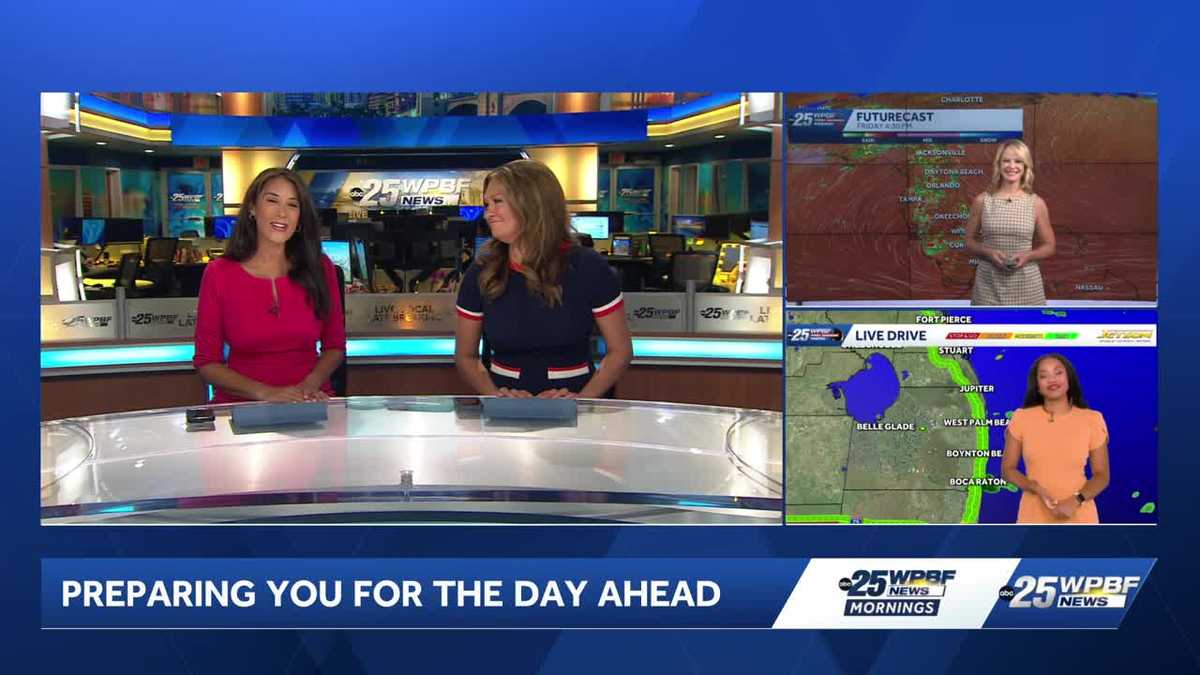 Hot and humid today with afternoon storms across South Florida