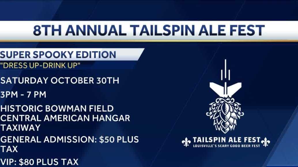Tailspin Ale Fest returns to Bowman Field for a special fall engagement