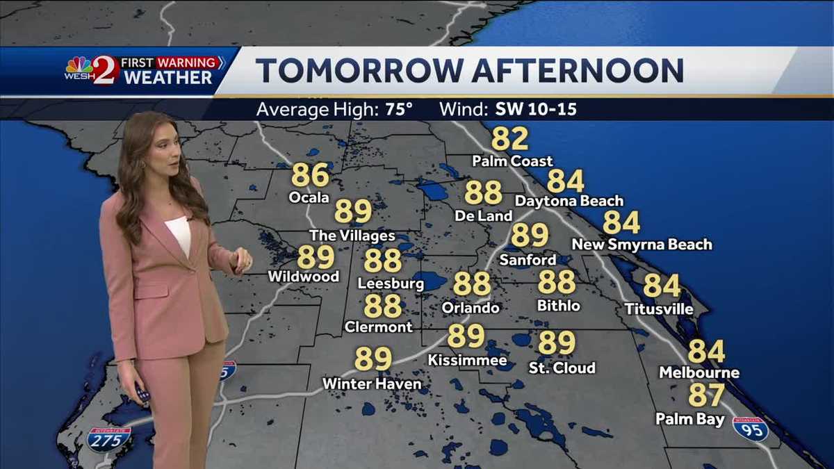 Patchy fog lifts for hot afternoon
