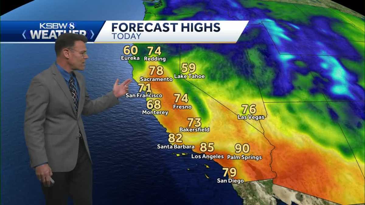Sunshine and Warm Temperatures for the Week Ahead