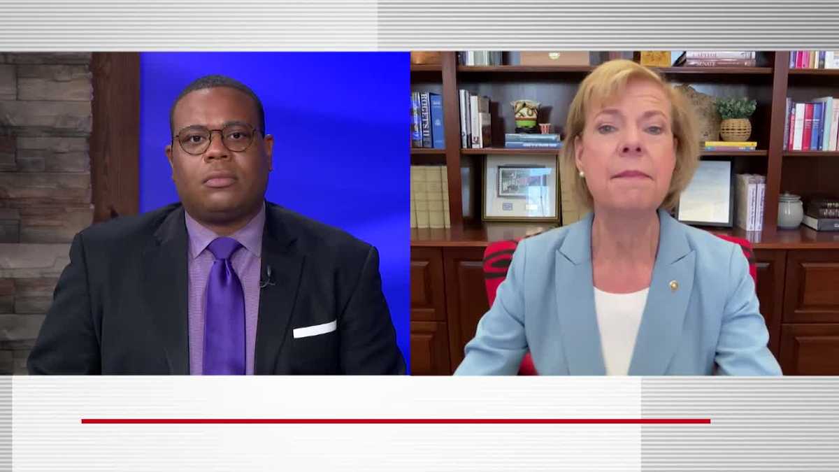 US Sen. Tammy Baldwin on shooting by ICE agent, presidential war powers