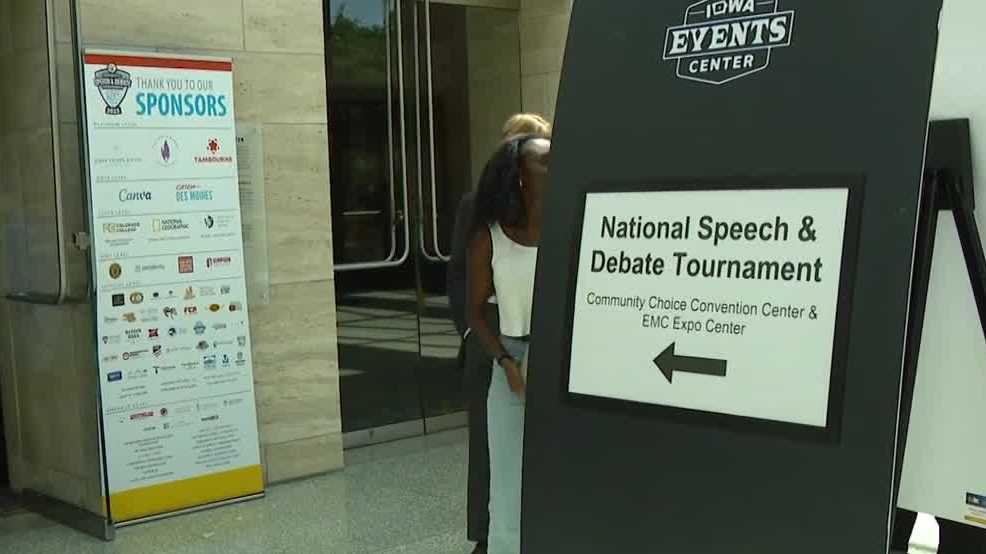 Chaos at National Speech and Debate Tournament in Des Moines leaves students shaken
