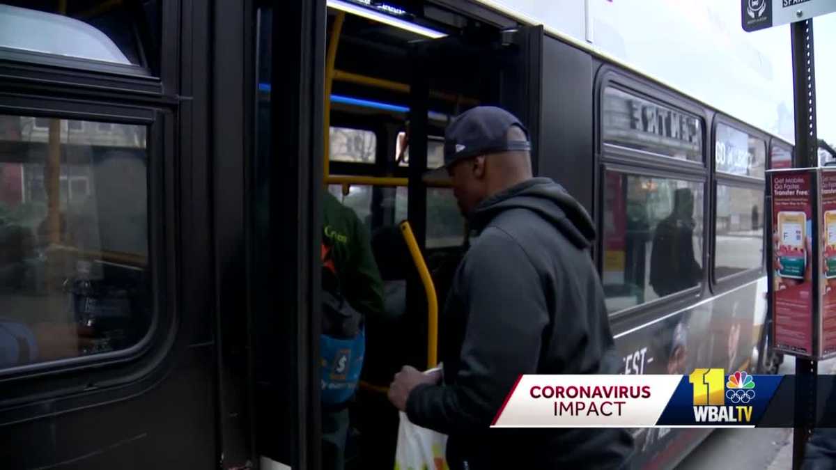 Passengers react to changes on buses, trains amid coronavirus outbreak