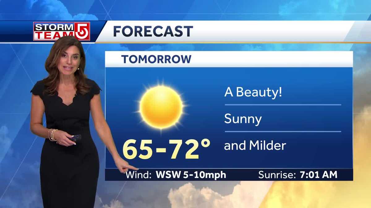 Video: Warm October stretch with temps in 70s