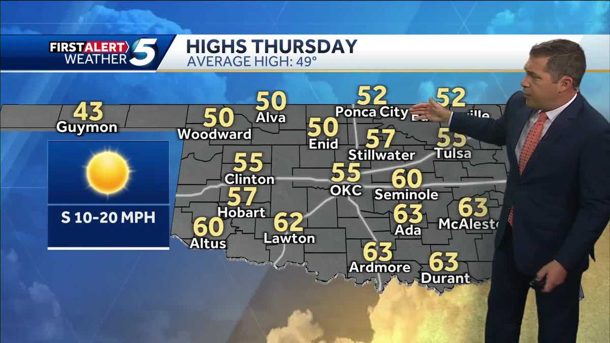Mild weather before bitter cold moves in