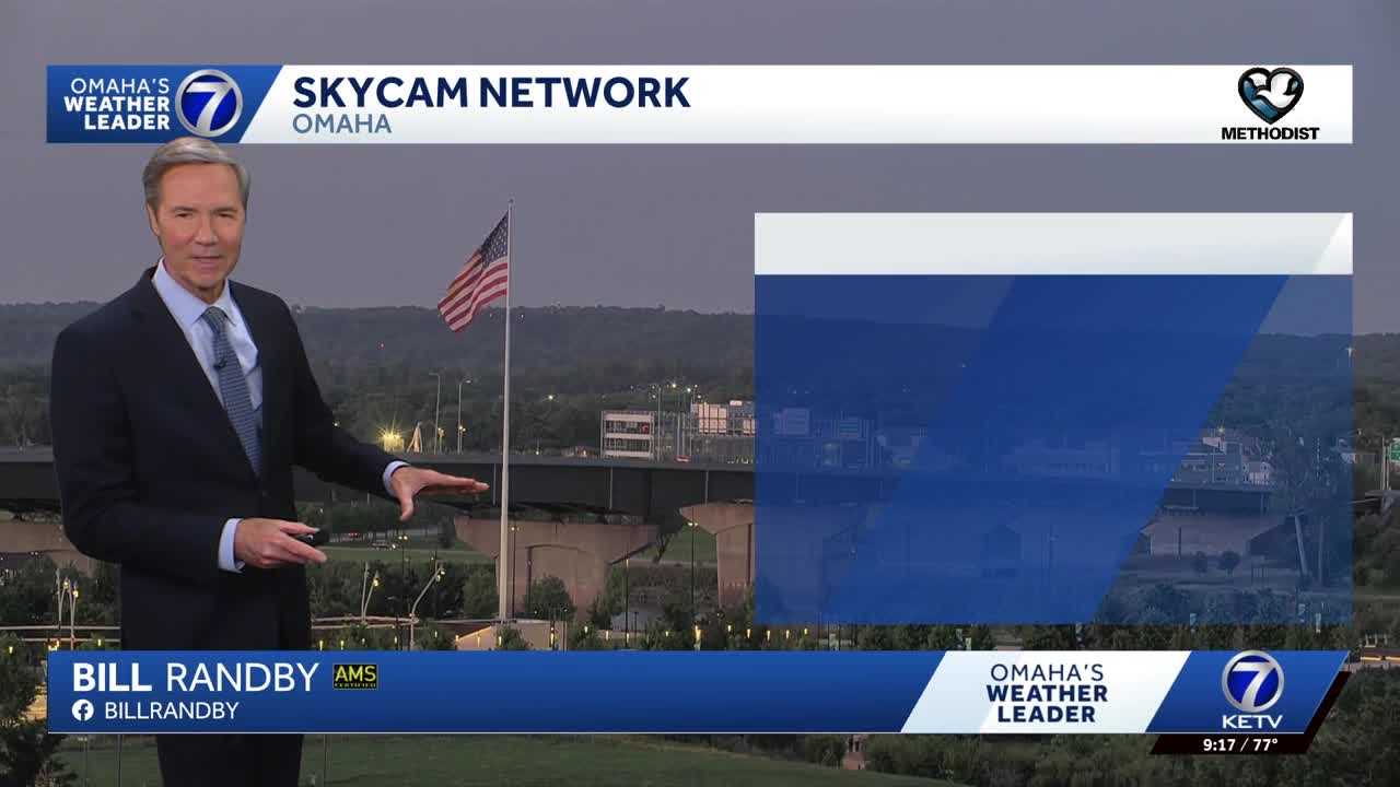 Pleasant night around the Omaha area with comfortable temperatures