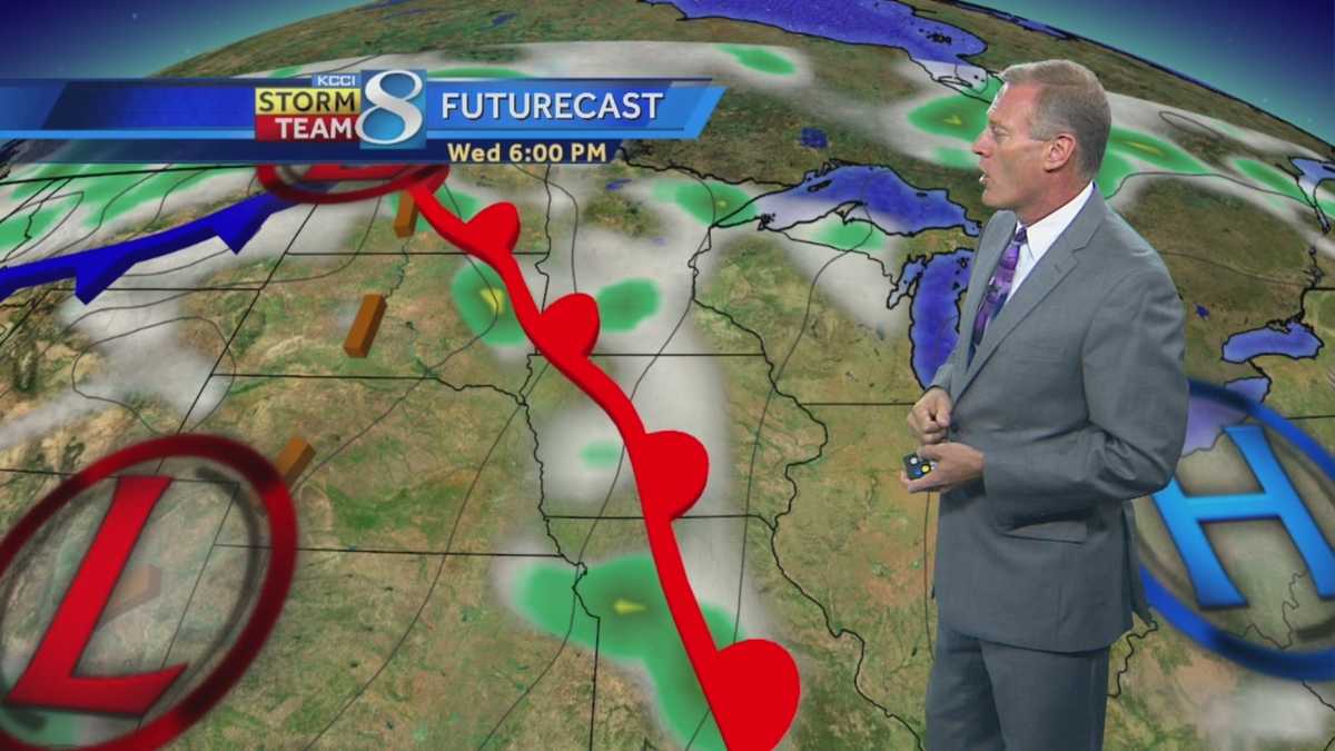 KCCI 8 video weather forecast